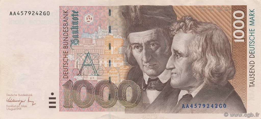 Marca germană — moneda mândriei postbelice