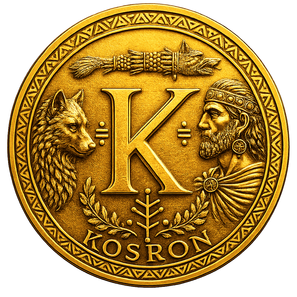 KOSRON gold coin